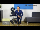 ZENGROWTH Massage Chair Valo Foldable Navy Blue