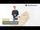 ZenGrowth Electric Massage Table Pirin Deluxe Beige 71cm