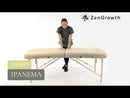 ZenGrowth Pregnancy Massage Table Ipanema Beige 71cm