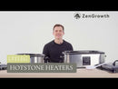 Hot Stone Set 6L Heater with Display + 22 Stones