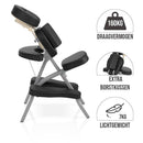 Second Chance ZENGROWTH Massage Chair Valo Foldable Black
