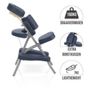 Second Chance ZENGROWTH Massage Chair Valo Foldable Navy Blue