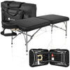 Second chance ZENGROWTH Massage table Artarmon II Black 71cm
