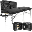Second chance ZENGROWTH Massage table Artarmon II Black 71cm