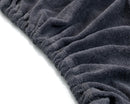 Second chance set of 3 Terrycloth Fitted Sheet Massage Table Gray without Cutout