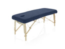 Terry Cloth Fitted Sheet for Massage Table Navy Blue with Face Hole ZENGROWTH