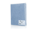 Light Blue Terry Cloth Fitted Sheet for Massage Table Without Face Cutout