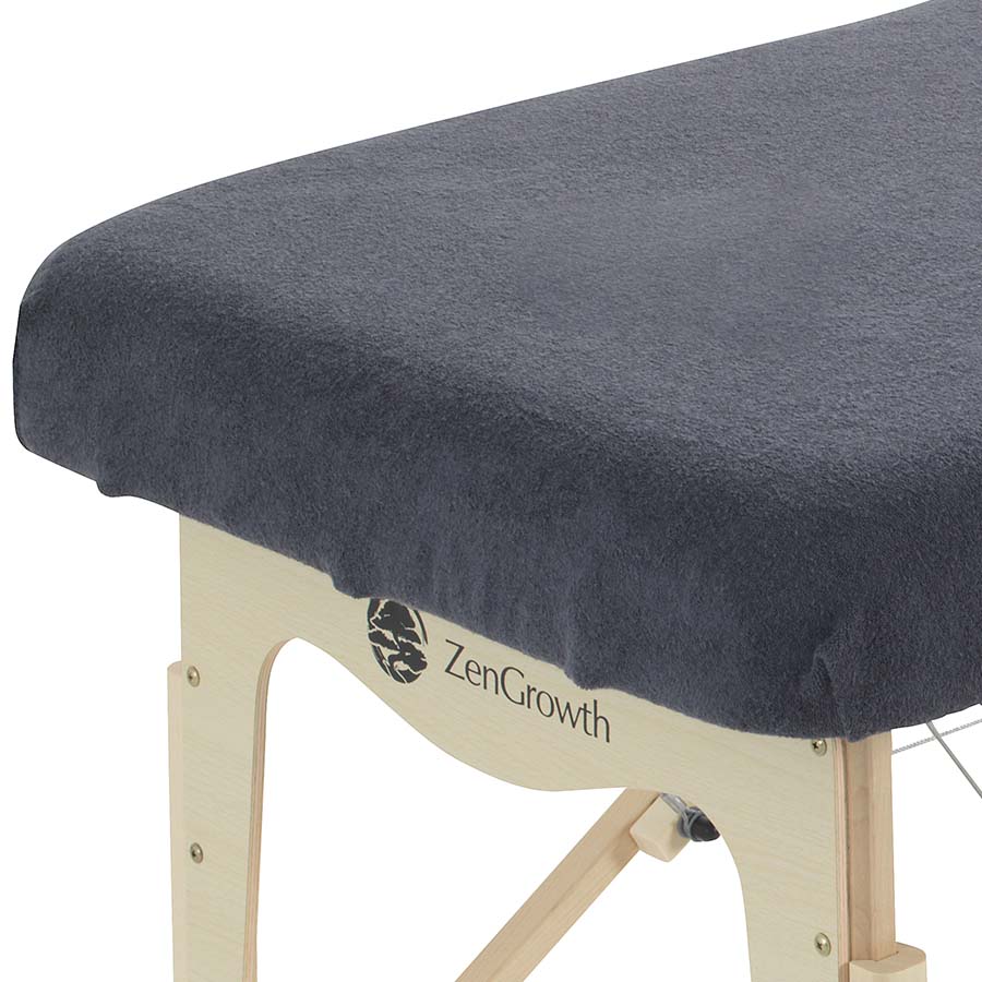 Massage table cover without facehole